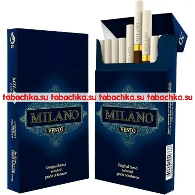 Сигареты Milano Vento Superslims Сигареты Milano Vento Superslims